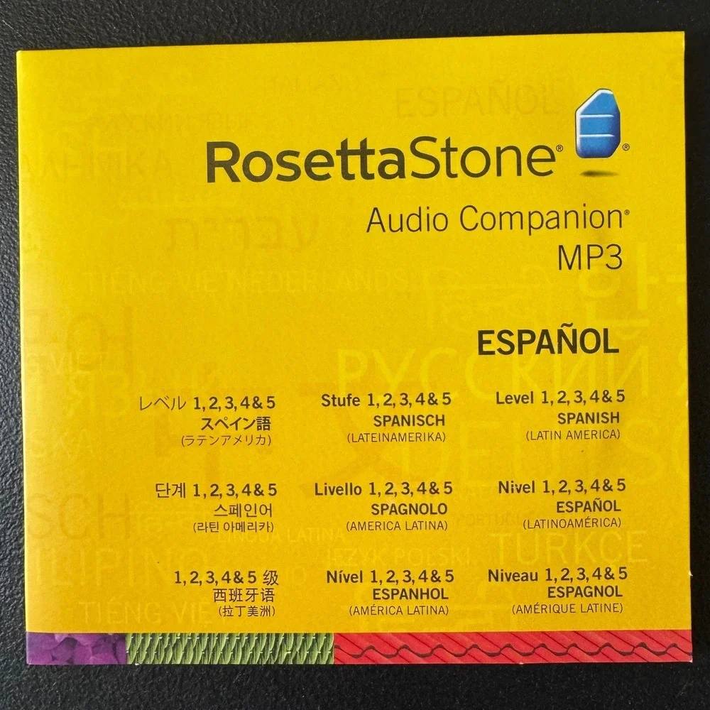 Rosetta Stone Spanish Latin America Levels 1-5 CD-ROM MP3 Audio Companion Set - Picture 5 of 7